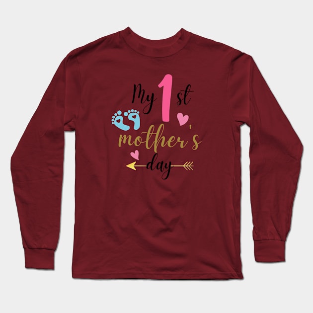 Mother's Day (France) Long Sleeve T-Shirt by baha2010